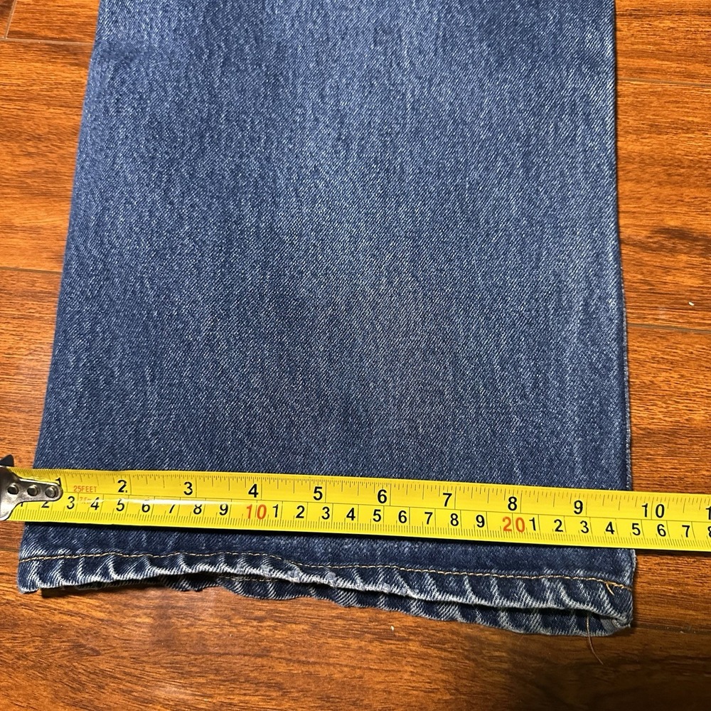 Vintage Y2K DC USA Denim Straight Pants Size 36x32 Skate - Picture 4 of 4
